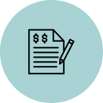Icon depicting Financial
